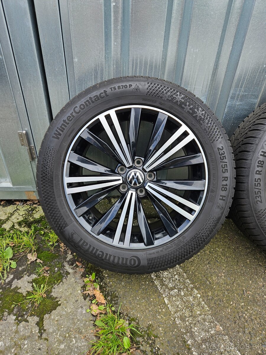 Zimní alu kola Nizza 18" VW Tiguan 235/55 R18