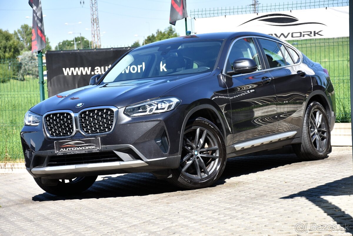 BMW X4 xDrive20d AUTOMAT 190 koní 4X4 SR 2021 DPH