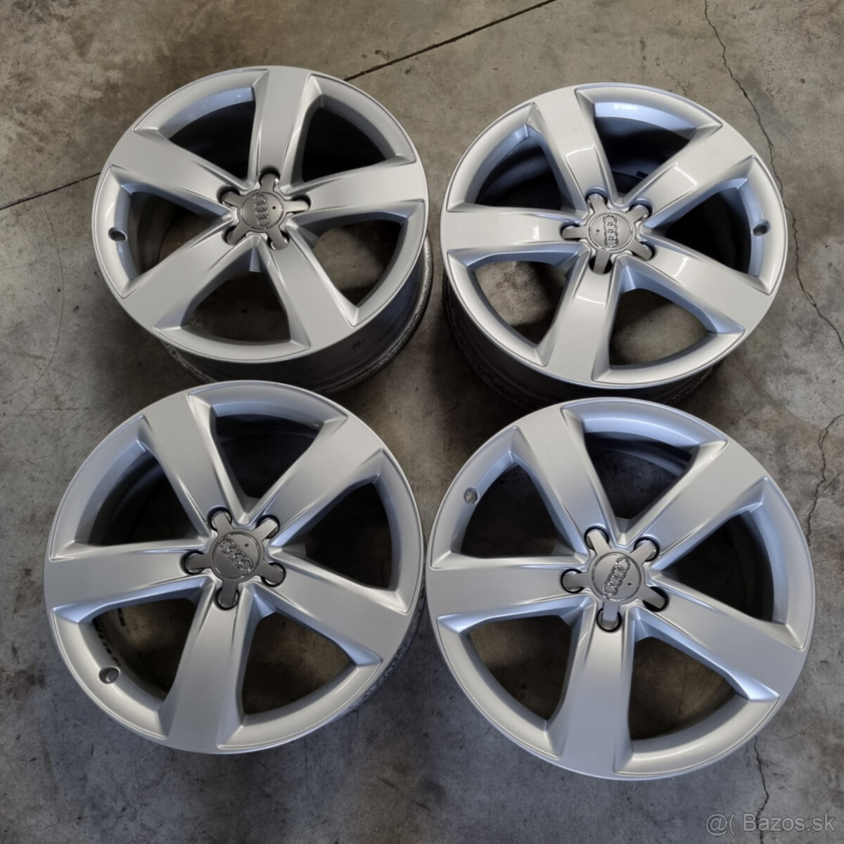 Hliníkové Audi disky 5x112 R18 7,5J ET37