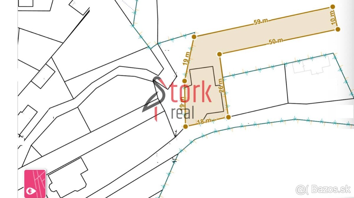 Stavebný pozemok s vypracovaným projektom RD - Visolaje