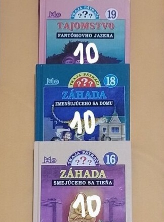 Traja pátrači - posledné 3 diely na predaj