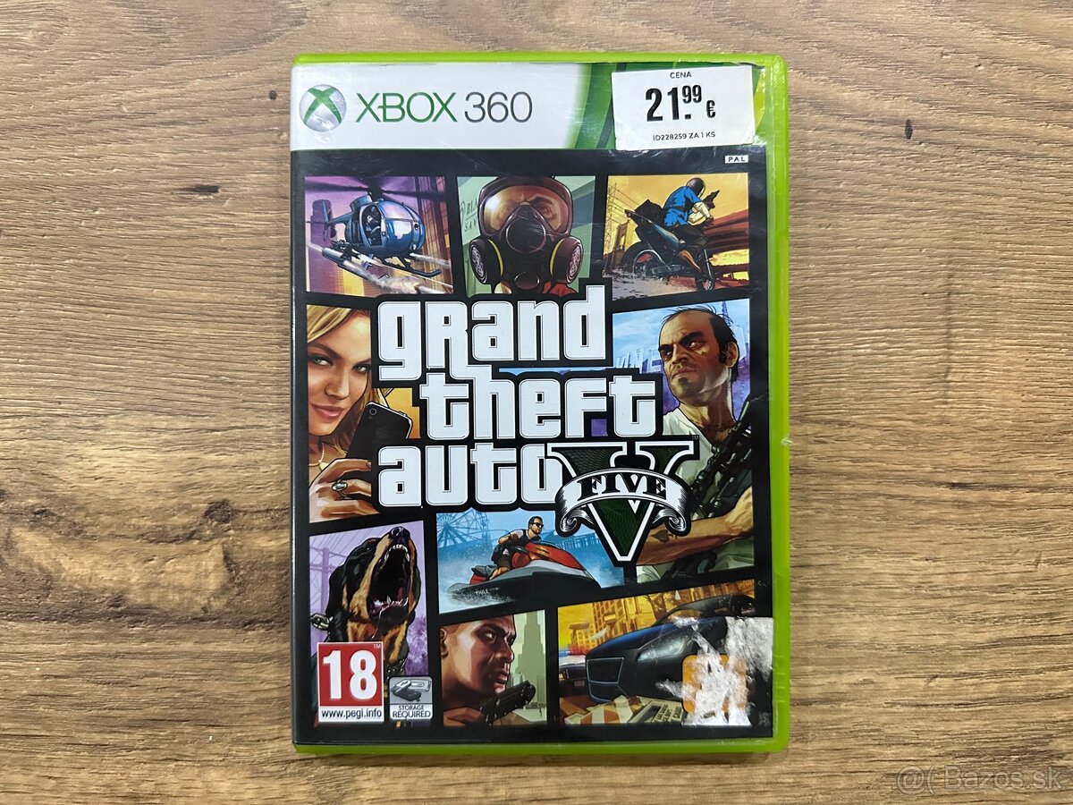 Hra XBOX 360 - GTA 5