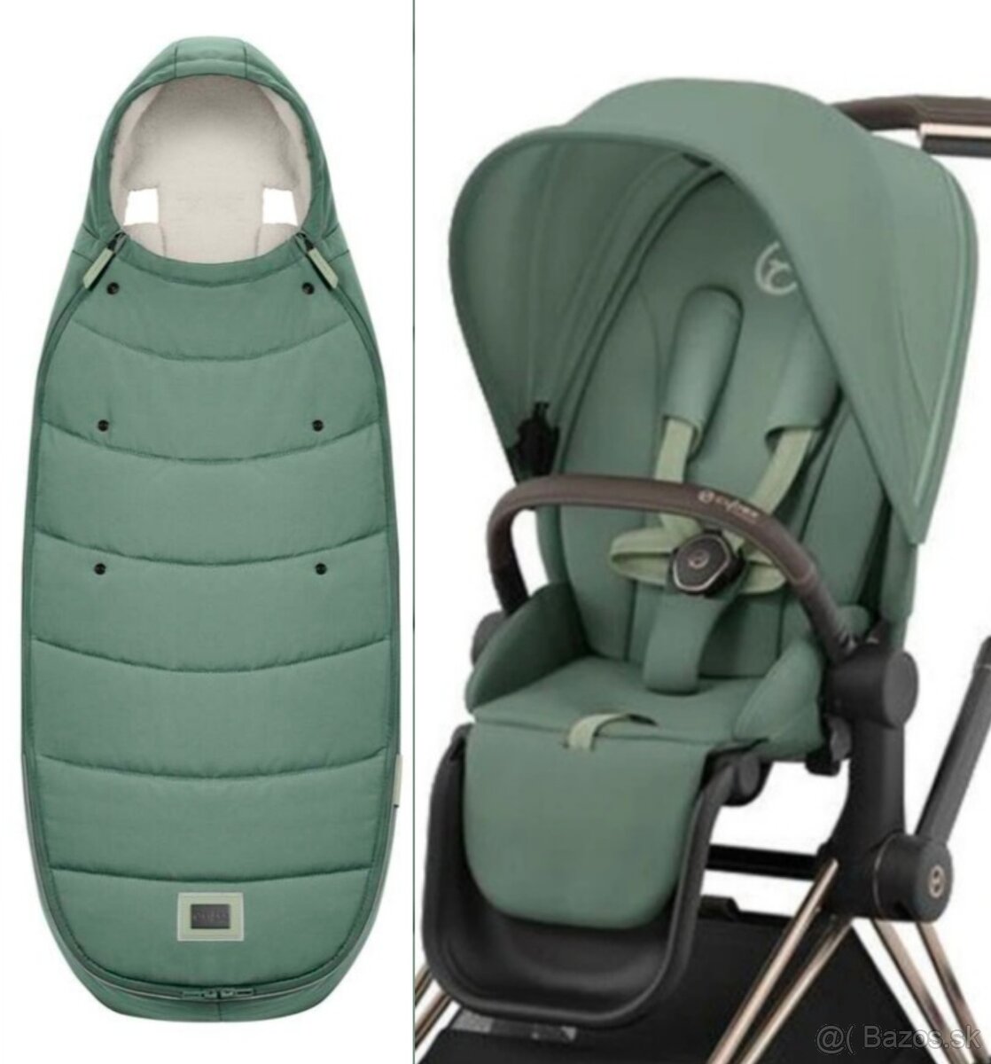 Cybex priam leaf green
