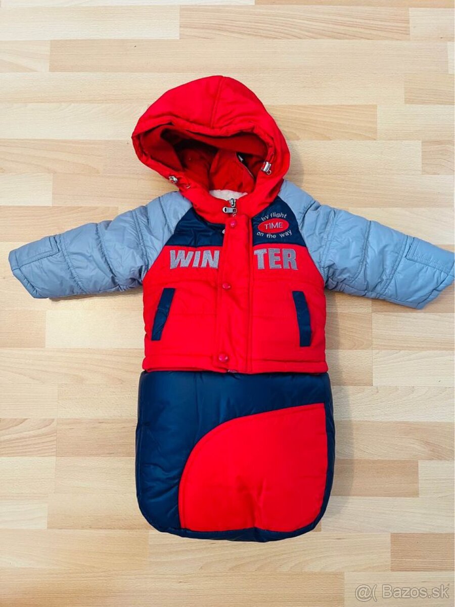 Predám detskú zimnú kombinézu 2v1. Najteplejšia vec.
