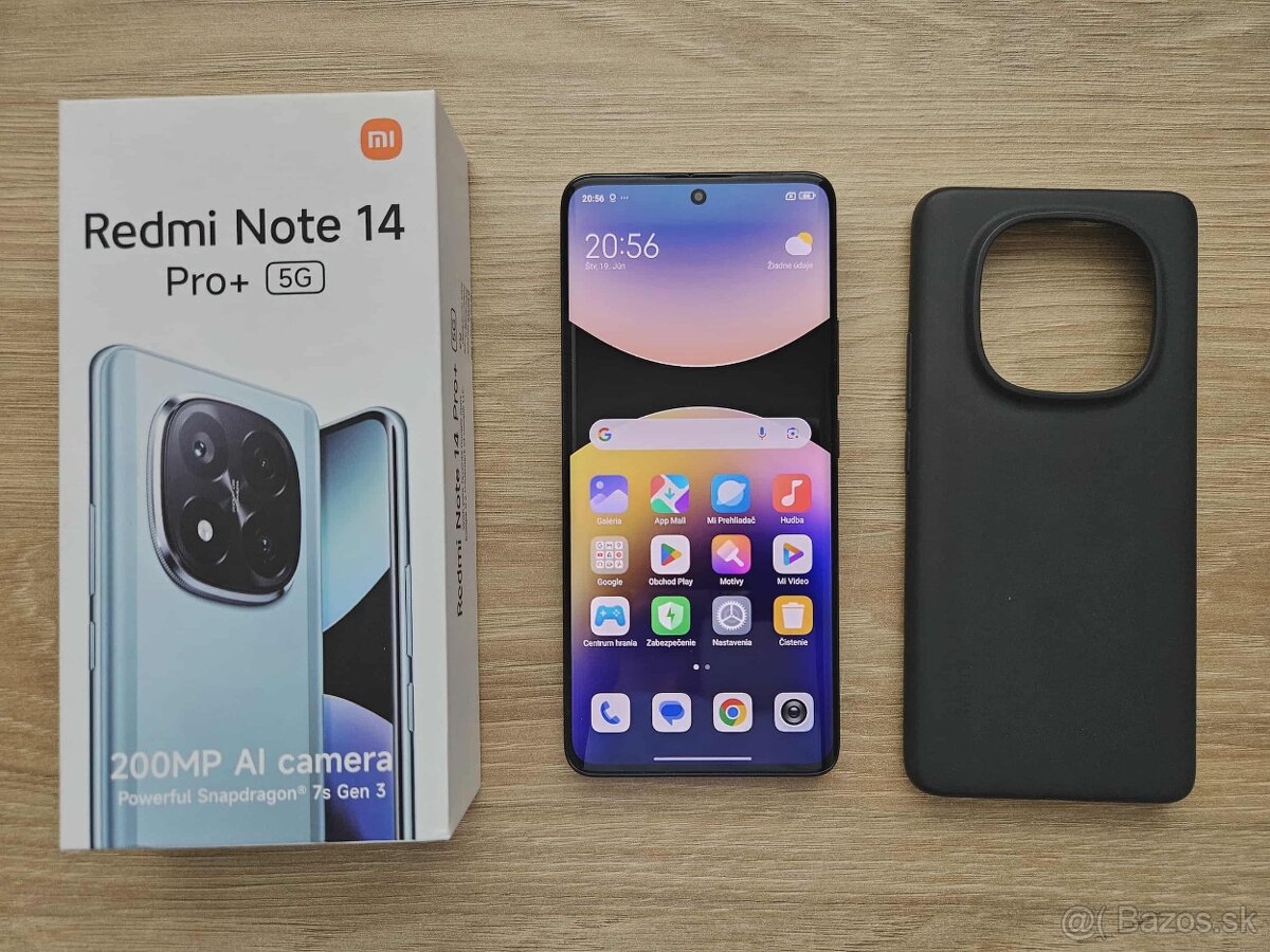 Xiaomi Redmi Note 14 Pro+ 5G 8GB/256GB Black,top,zaruka