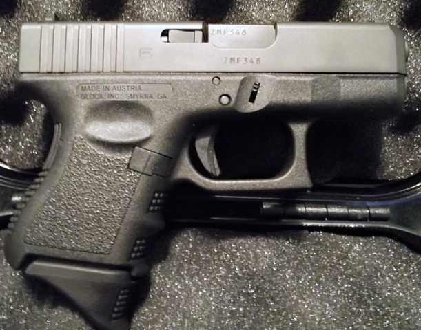 XL grip - botka zásobníka 9mm GLOCK