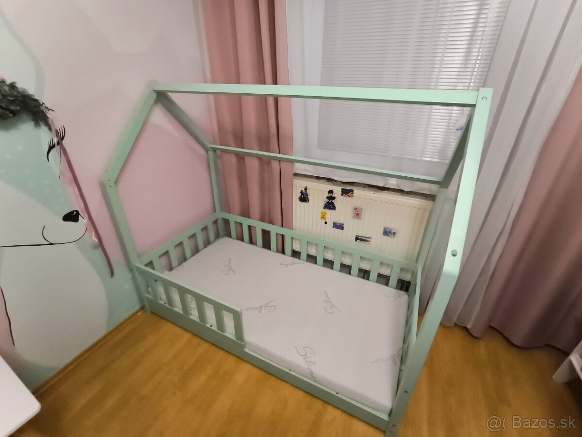 Detská posteľ Domček 80 x 160 cm