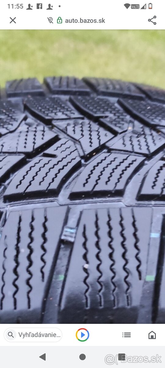 235/65 r17 zimné pneumatiky 6 mm