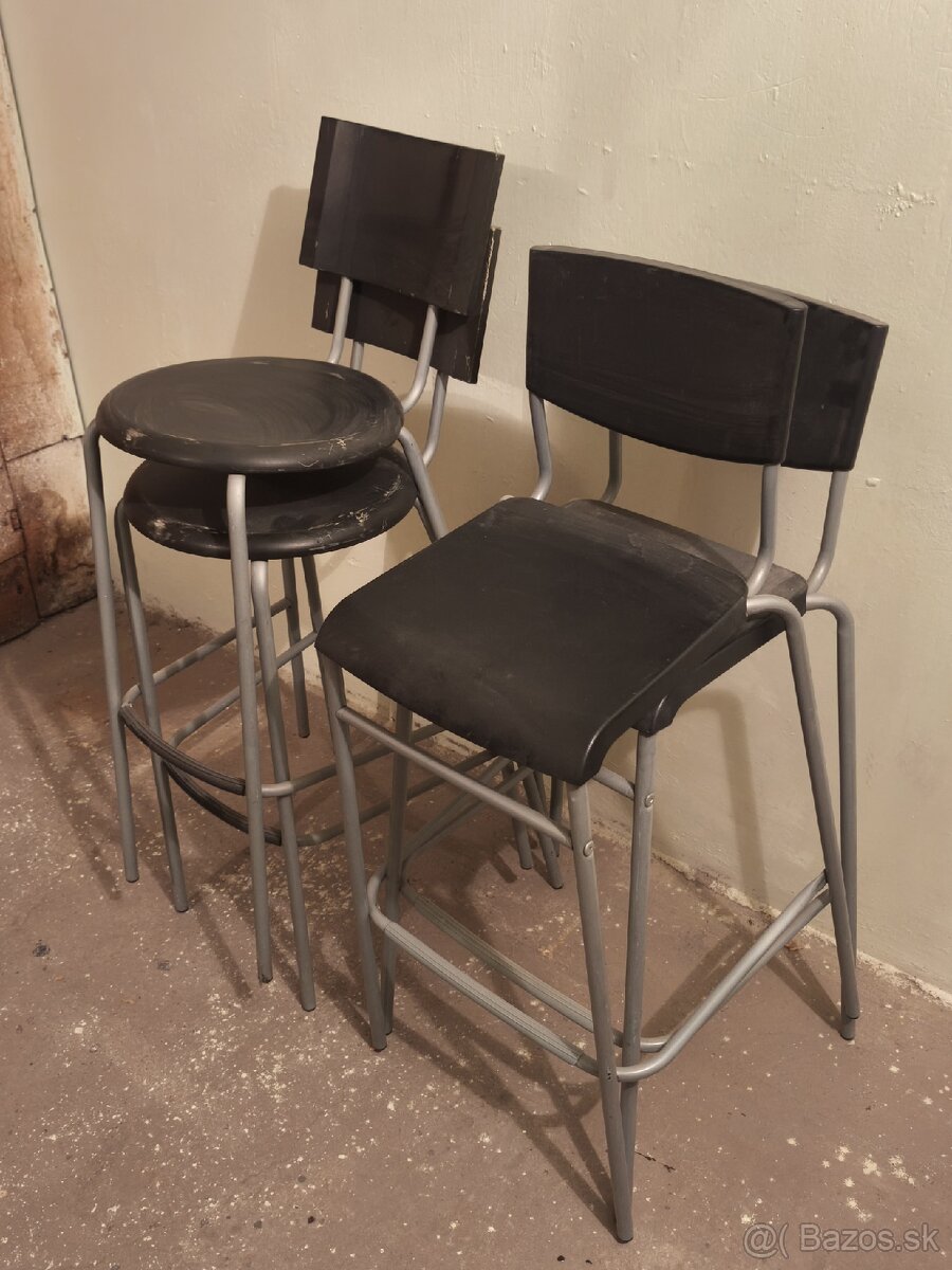 Stoličky 4 kusy za 20 €