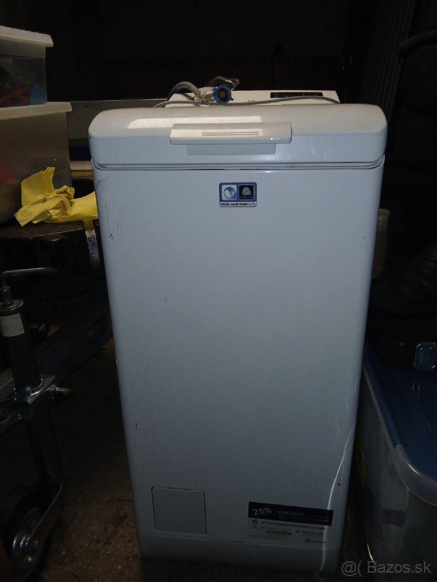 Predám práčku s vrchným plnením