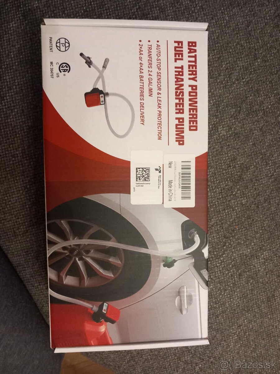 Odsávačka na tekutiny na batérie