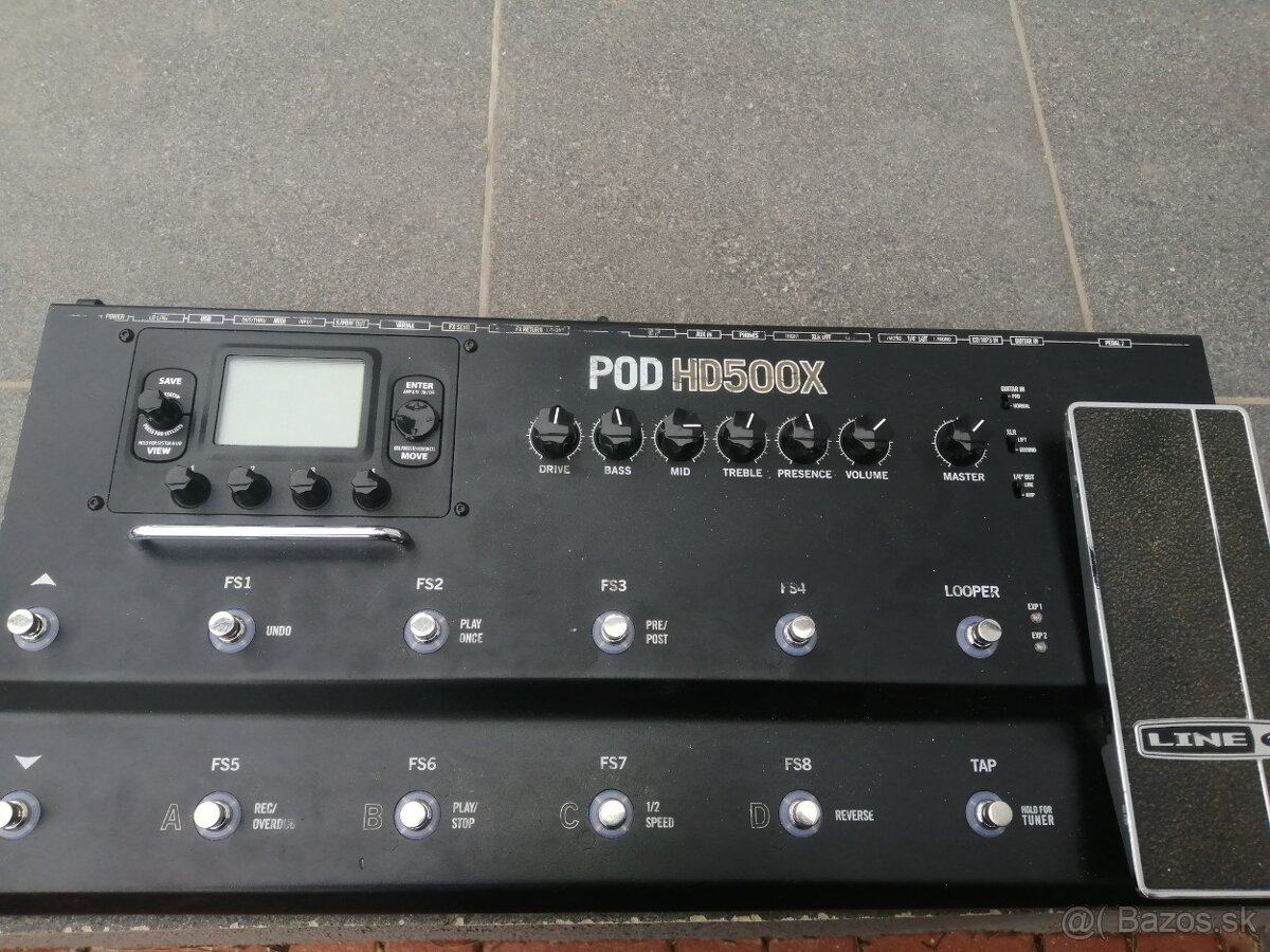 Predam multiefekt Line 6 POD HD 500X