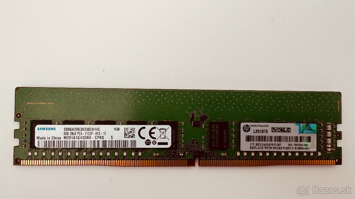 RAM DDR4 Samsung 8 GB
