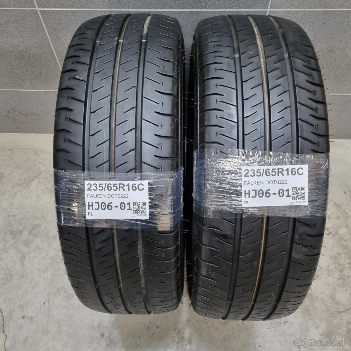 Dodávkové pneu 235/65 R16C FALKEN DOT0222