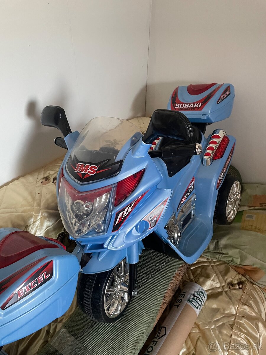 Detská elektrická motorka