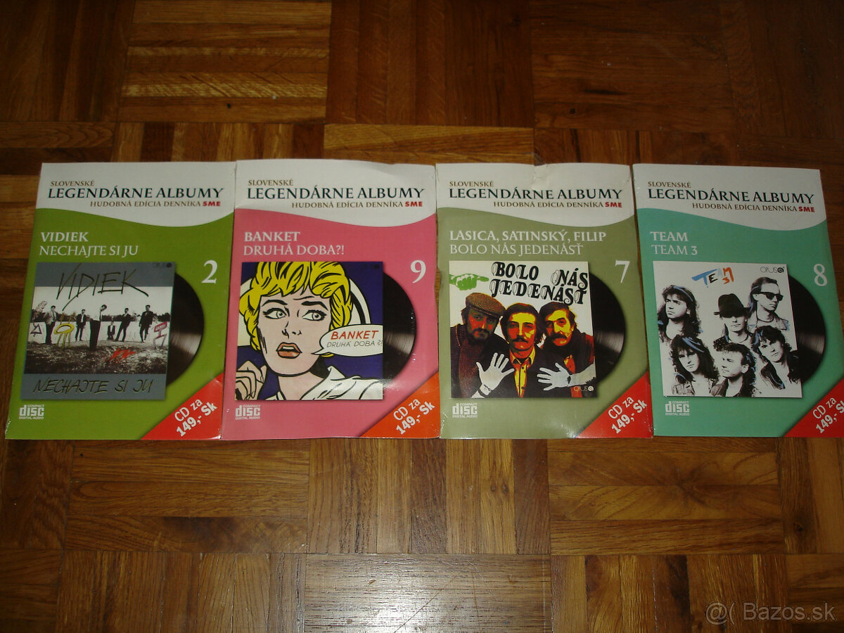 predám nové nehrané CD Legendárne albumy