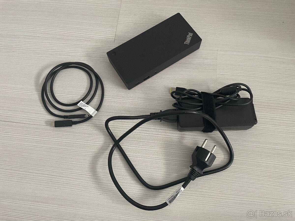Lenovo USB-C Dock + Jabra slúchadla