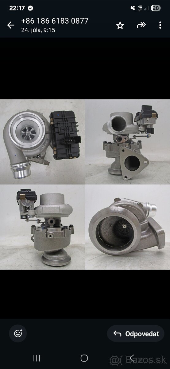 Turbo Jaguar/Land Rover G4D36K682AG