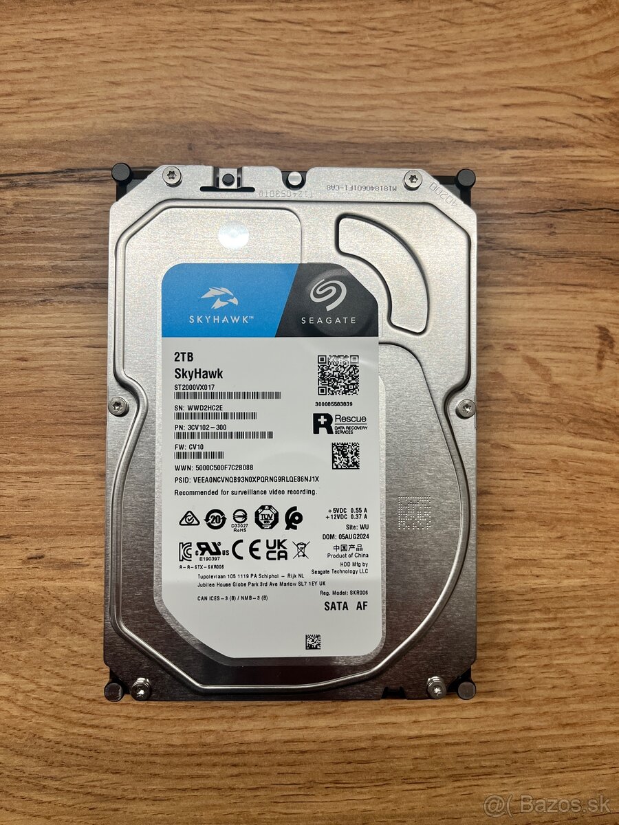 Predam Seagate SkyHawk 2 TB