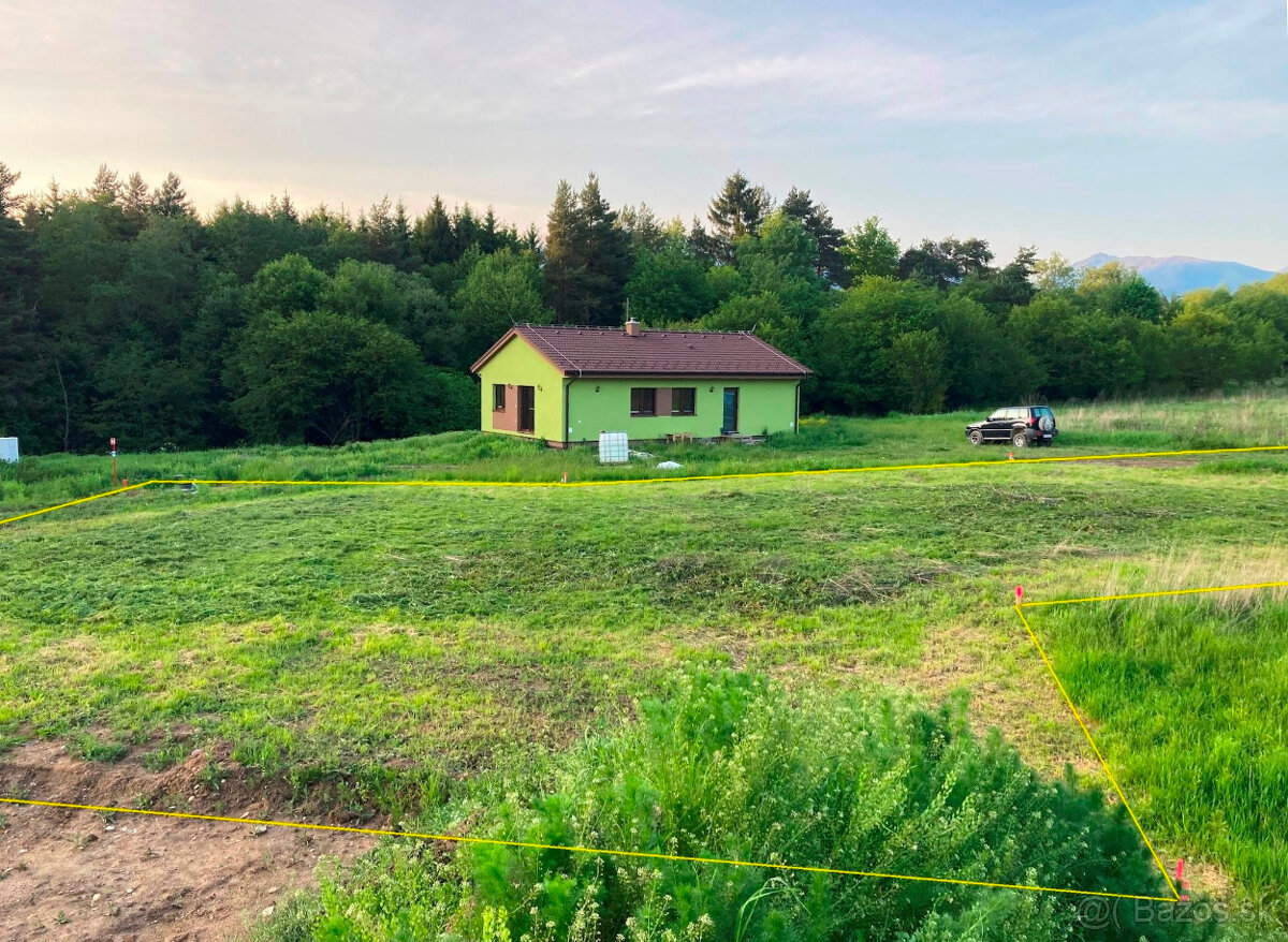 Nádherný stavebný pozemok so sieťami v Jamníku na Liptove