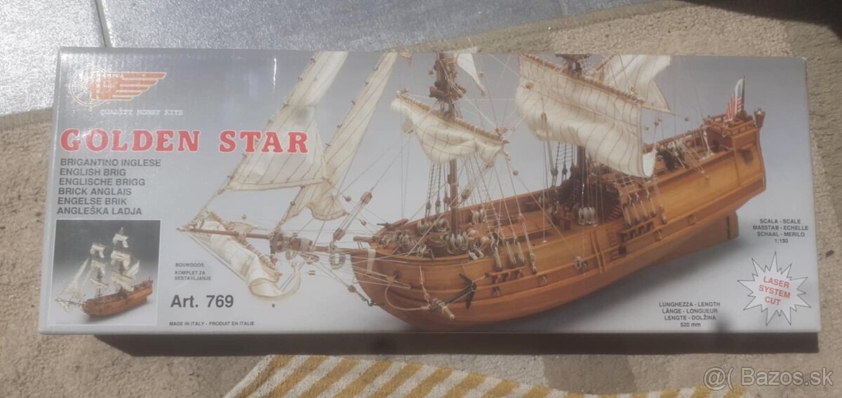 Predam model lode Golden Star