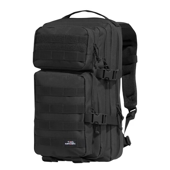 TacMaven Assault bacpack S, black, nepoužitý