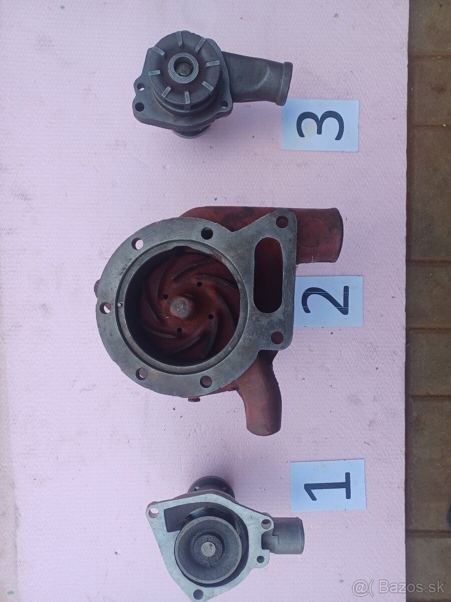 Vodne cerpadlo na spalovacie motory