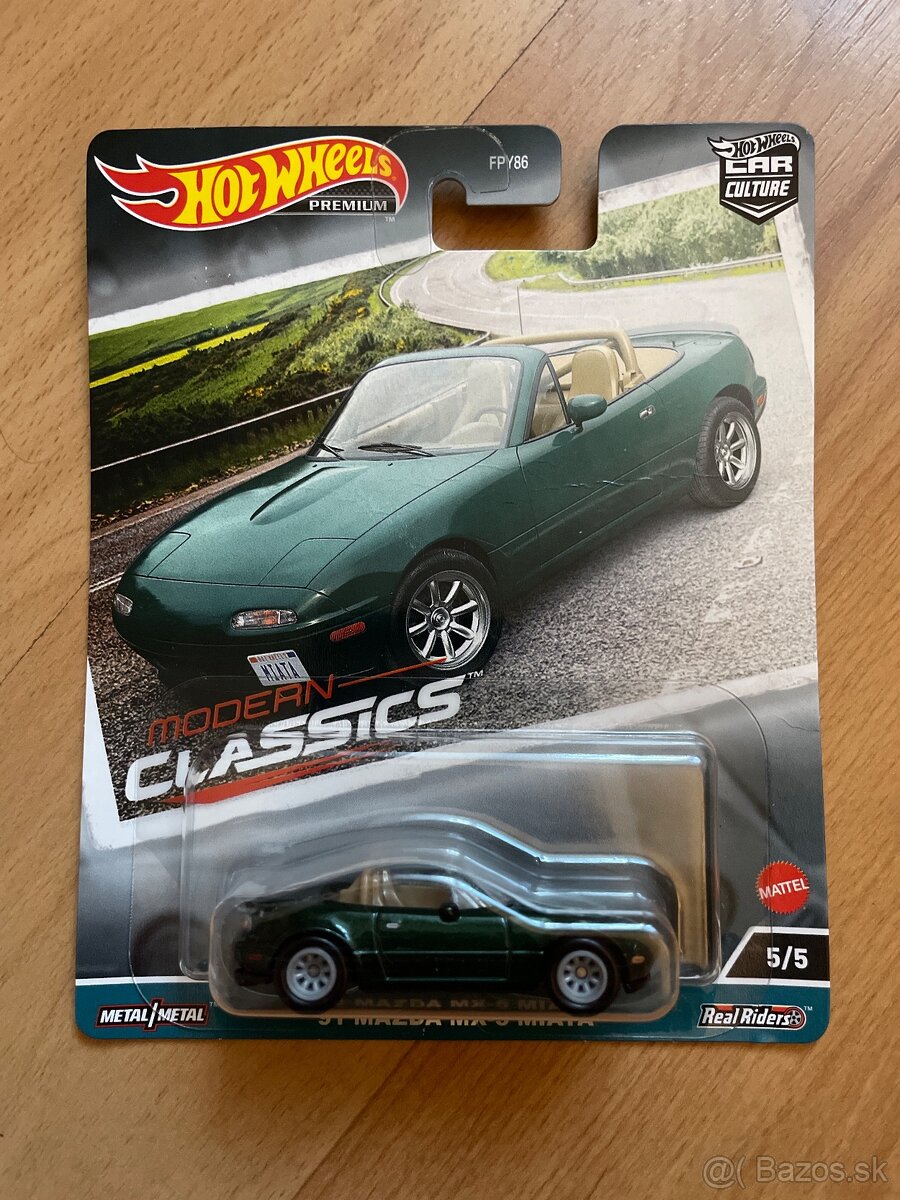 Hot Wheels Mazda Miata Premium