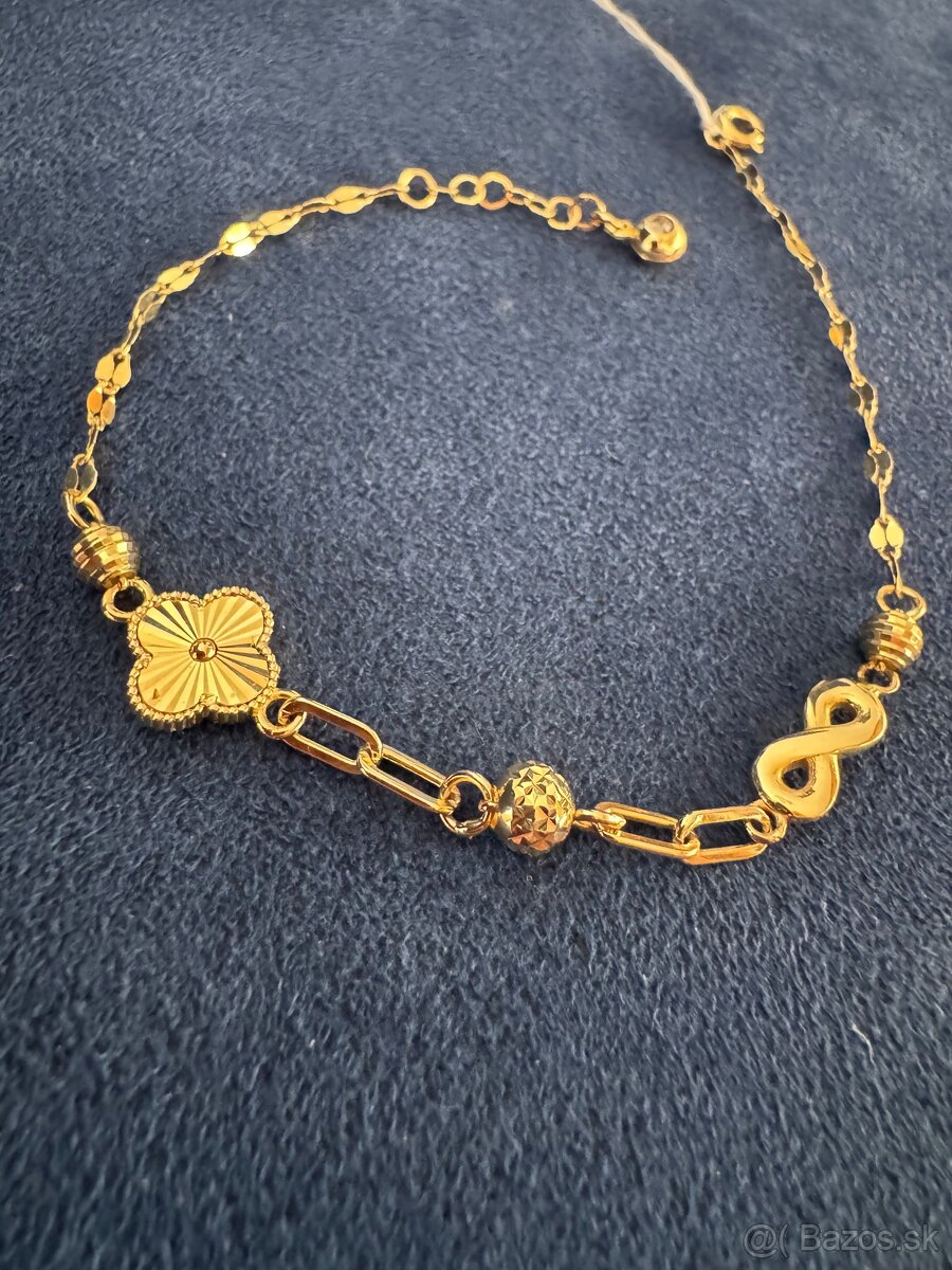 Dámsky zlatý náramok 14k