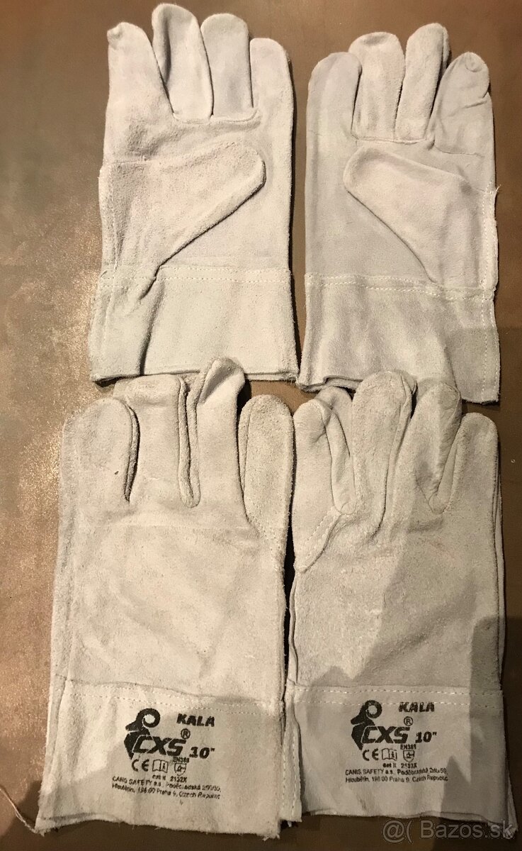 Kožené pracovné rukavice