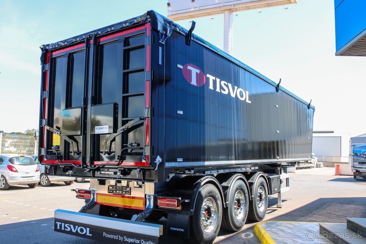 Sklápací náves - Tisvol Ceres 52m3 (5700kg)