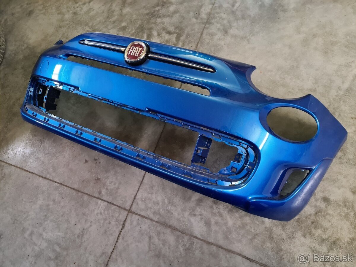 Predný nárazník Fiat 500S Sport 425/C Blu Italia