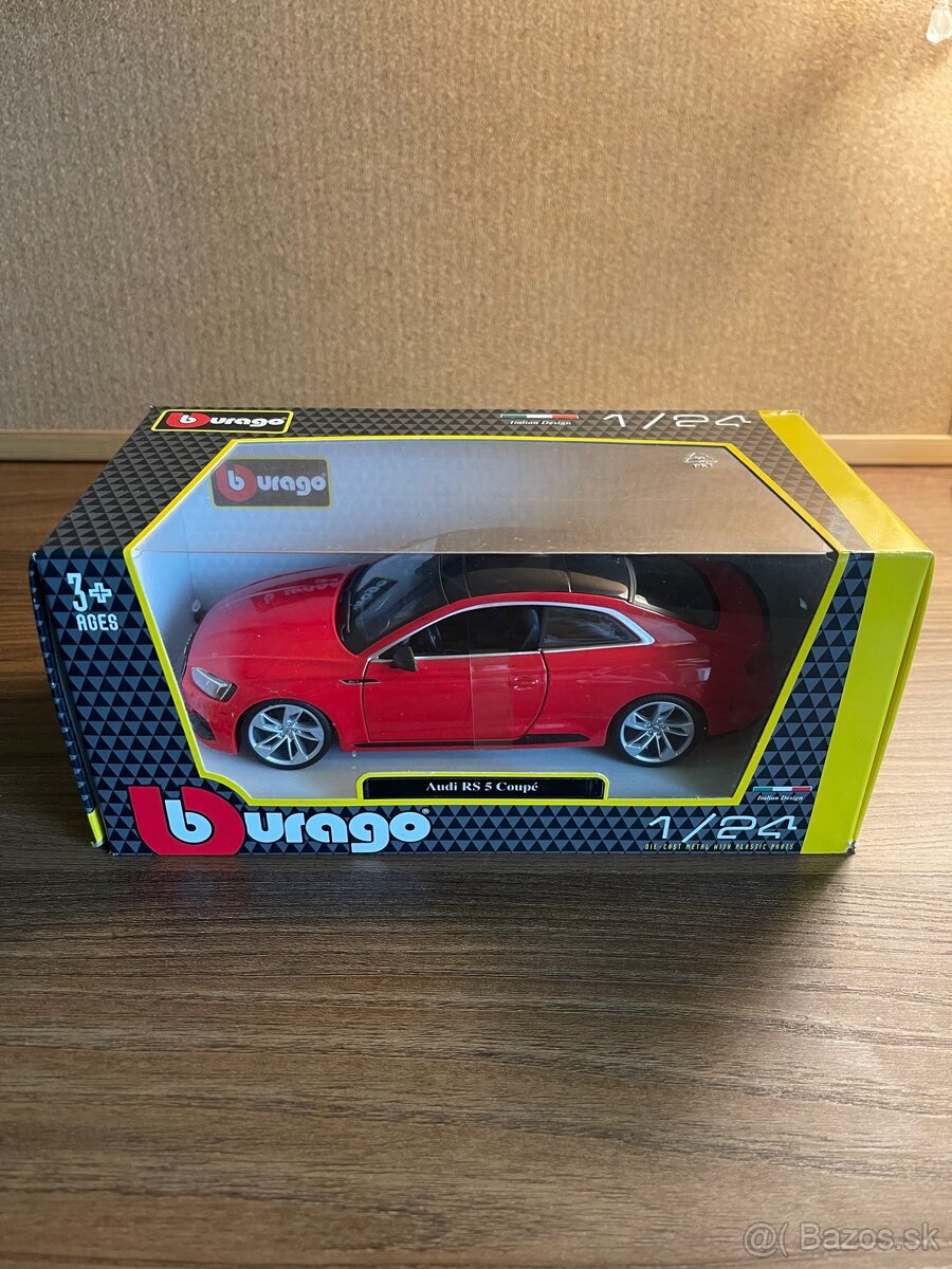 BURAGO AUDI RS5 & JAGUÁR XKR-S 1/24