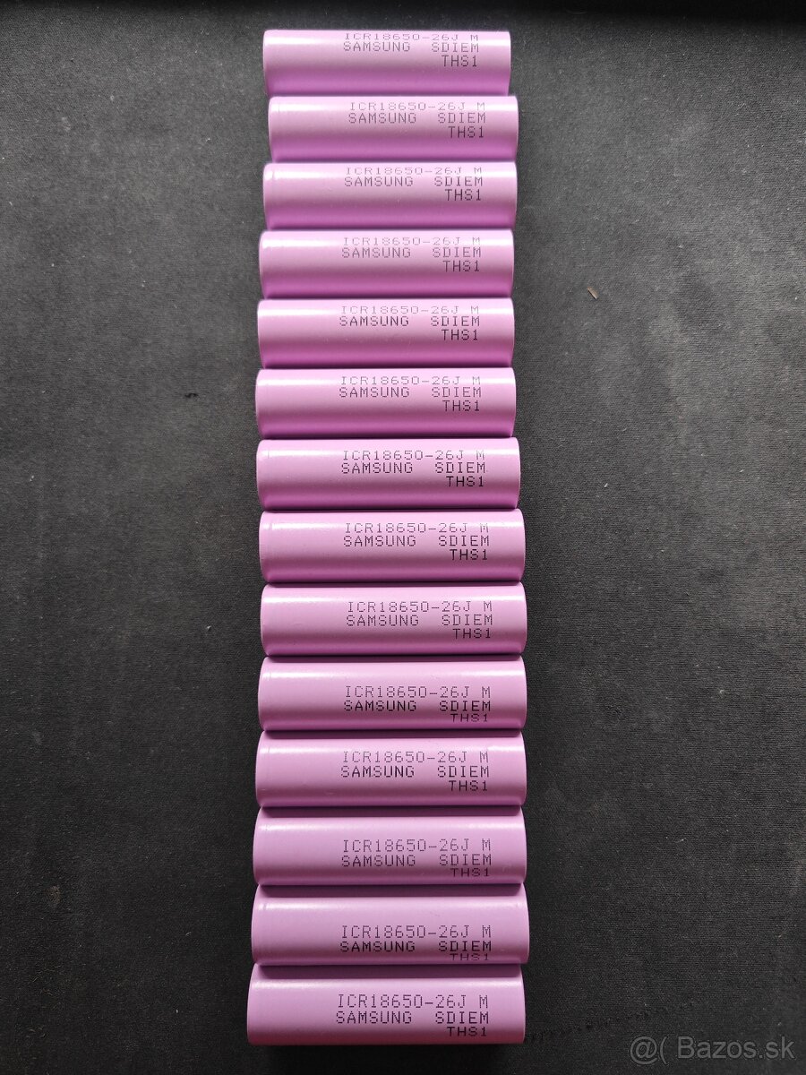 🔋 Predám Li-Ion články 18650 2600 mAh 🔋