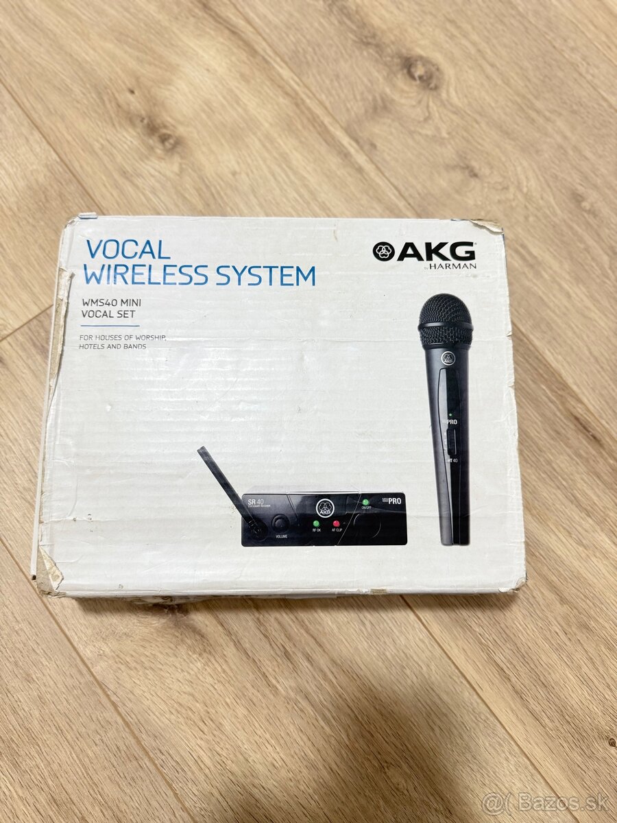 AKG WMS40 MINI Vocal Bezdrôtový set ISM1