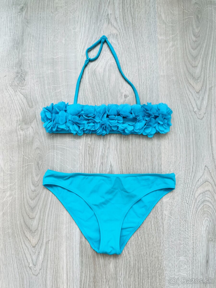 👙 Detské dvojdielne plavky – tyrkysové, Calzedonia