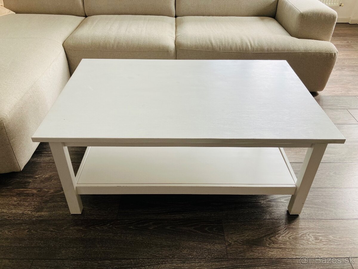 Konferencny stolik IKEA Hemnes - masivne drevo