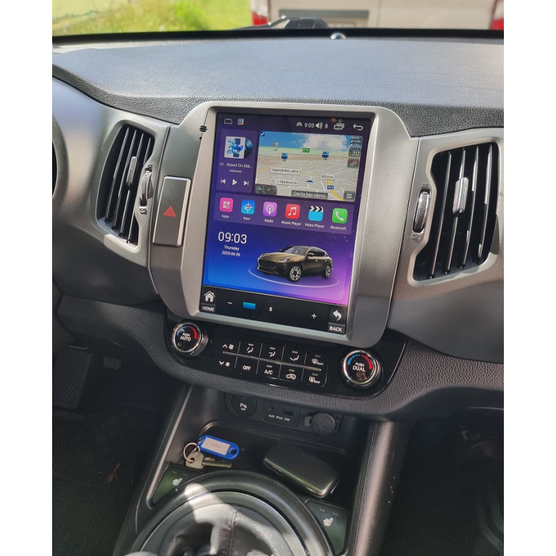 Kia sportage 3 tesla style - 9,7" android 13/14