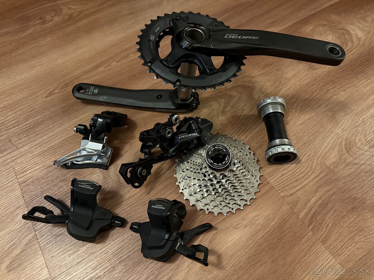 Shimano Deore sada na bicykel 2x10