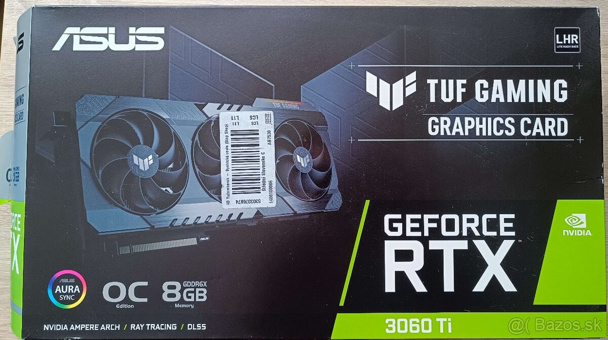 RTX 3060 Ti O8G GDDR6X