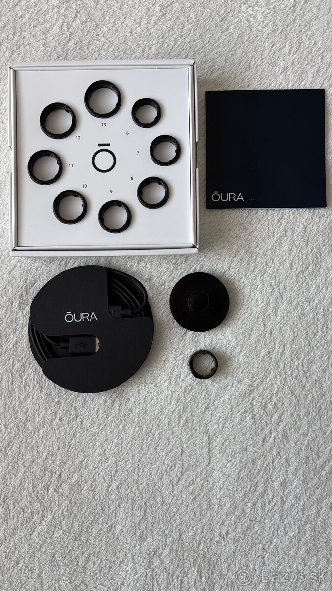 Oura Ring Black 3. size 7