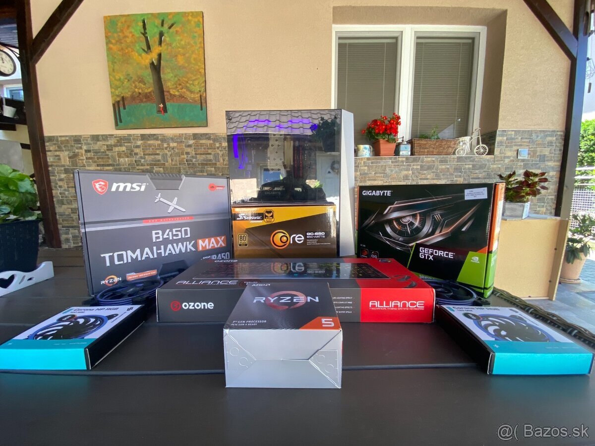 💻 Herny PC – Ryzen 5, 48 GB RAM, GTX 1660 Super – ako novy