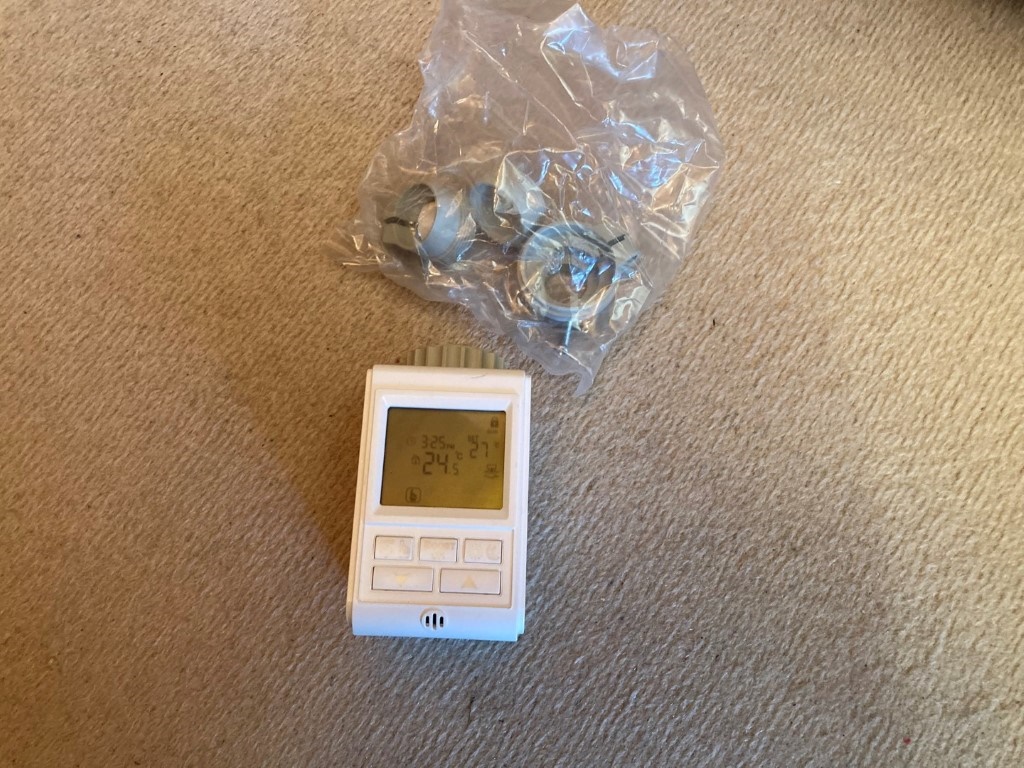 Digitálna termostatická hlavica na radiátory