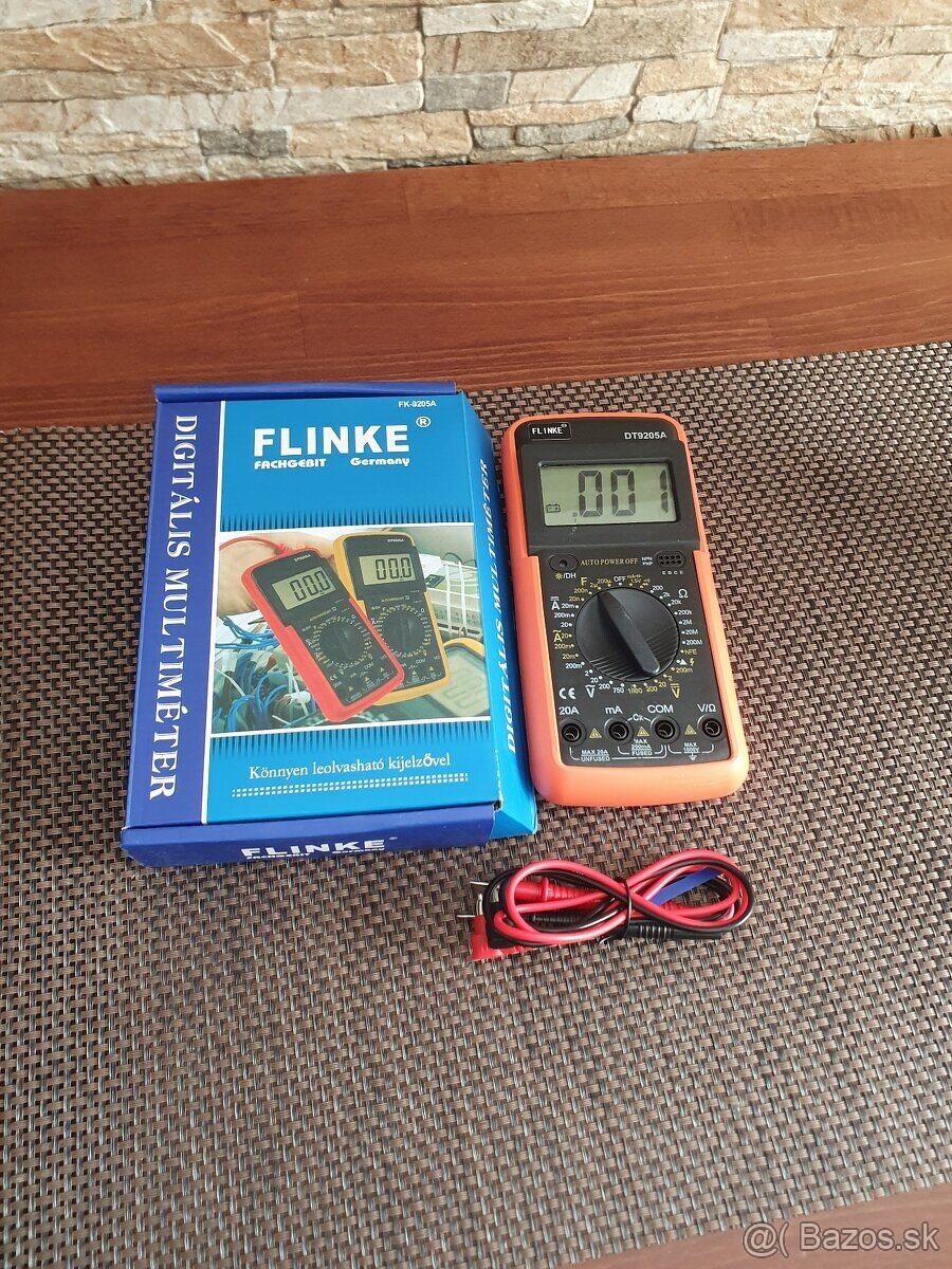 Predam novy digitalny multimeter FLINKE FK-9205A