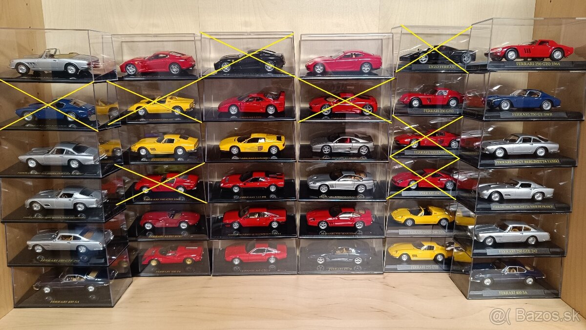 AUTOMODELY FERRARI 1:43 – časť 2