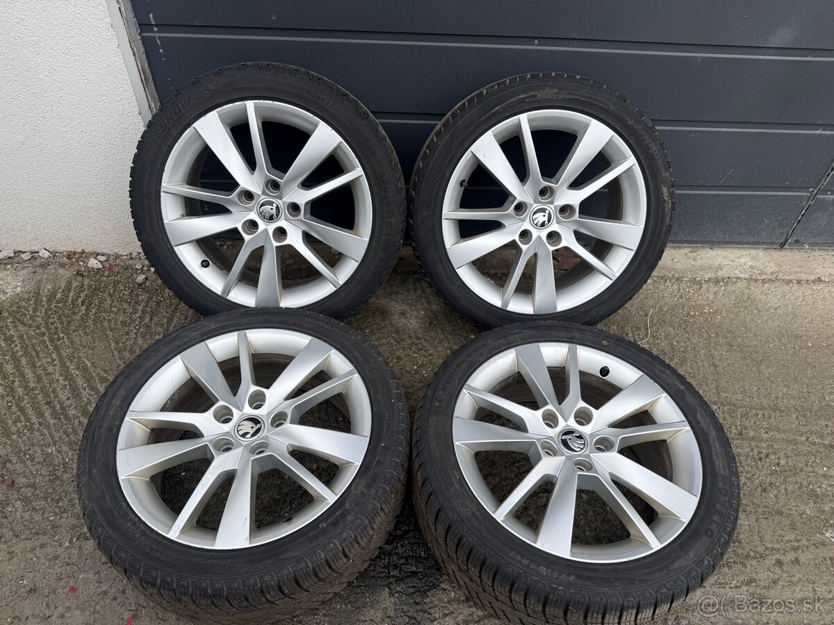 Elektróny 5x112 r17 Škoda