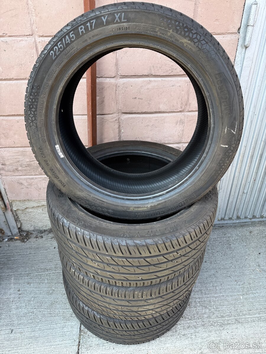 Letne pneumatiky 225/45 R17