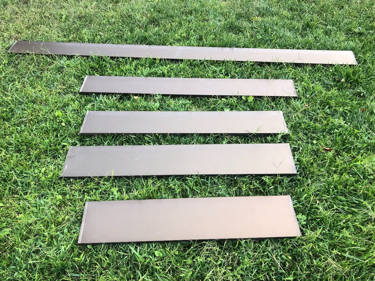 Vonkajšie hliník.parapety ťahané