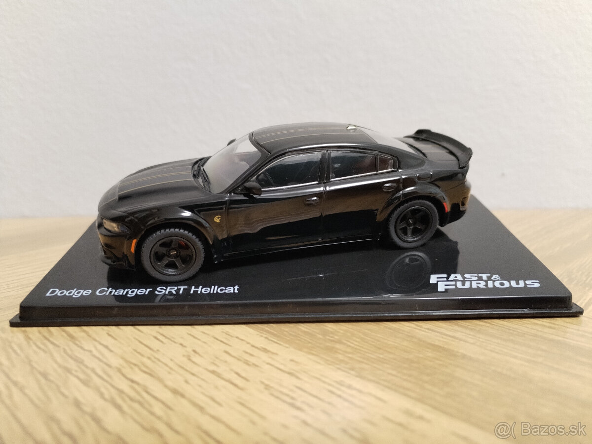 Predám model Dodge Charger SRT Hellcat 1:43 Fast & Furious