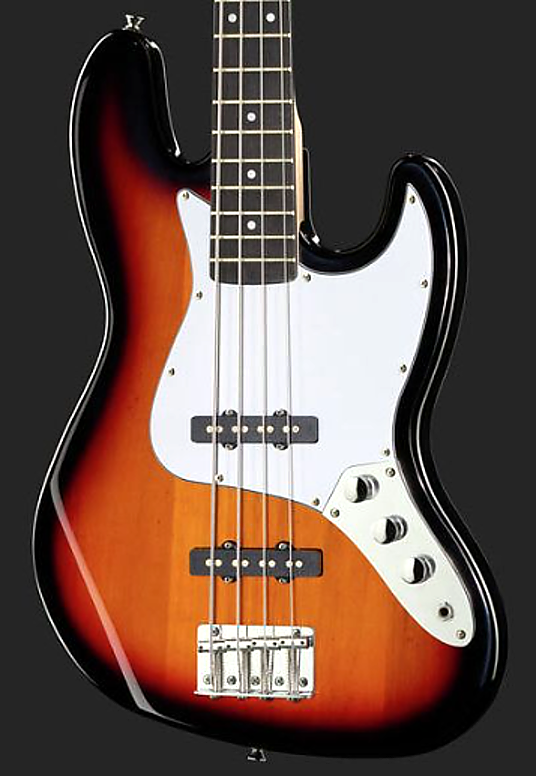 Fender Jazz Bass Sunburst ba Harley Benton